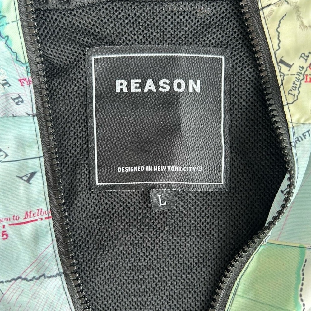 Reason Multicolor Map Print Jacket - image 2
